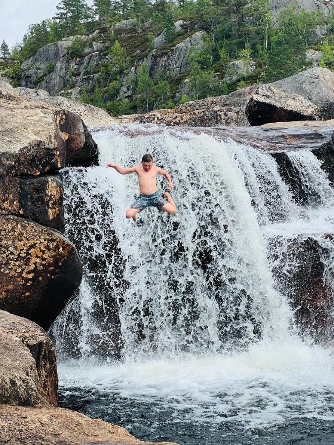 Flott Leilighet Pa Haugen I Sirdal Tjorhom Exterior foto